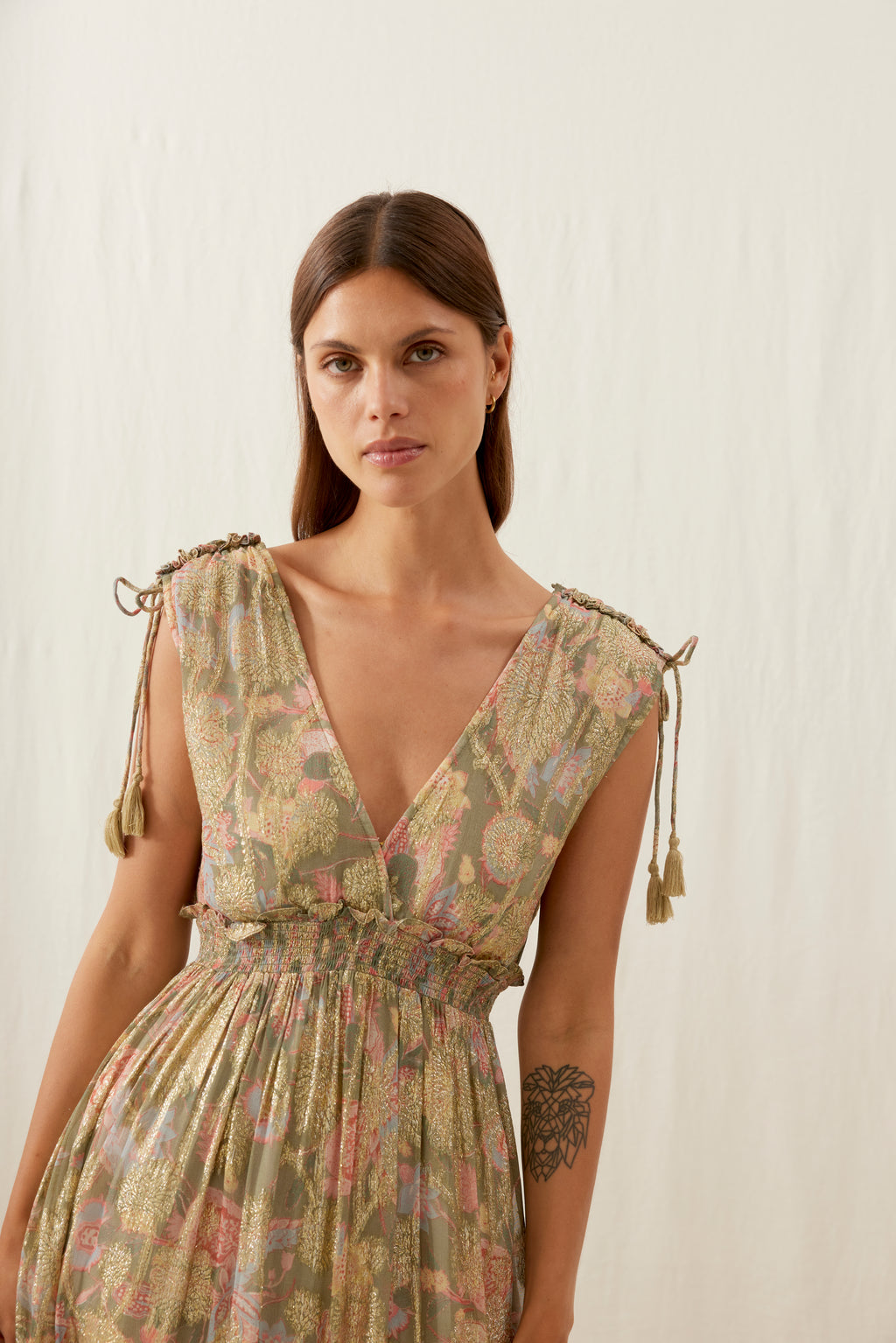 Robe SILOE pink lush paradise LOUISE MISHA