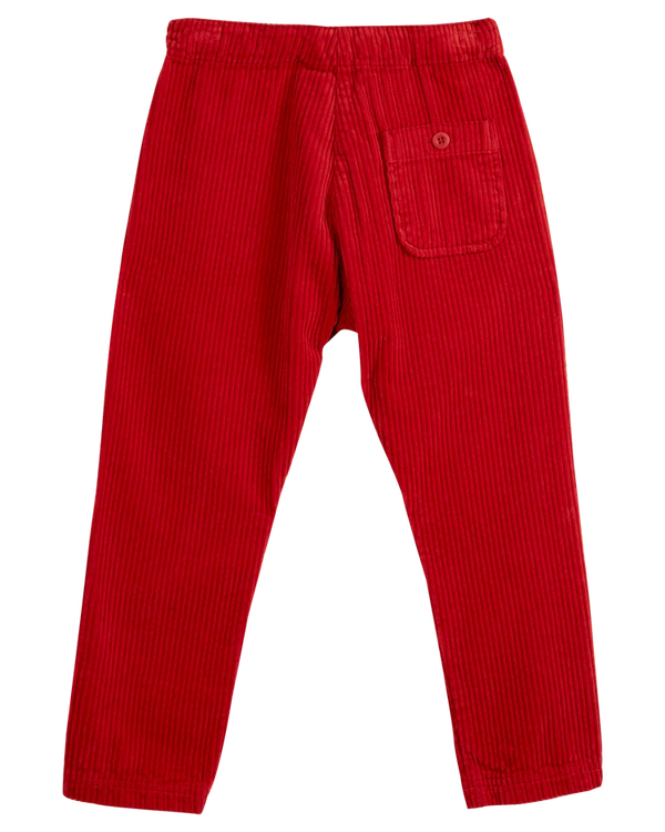Emile & Ida - Pantalon velours rouge