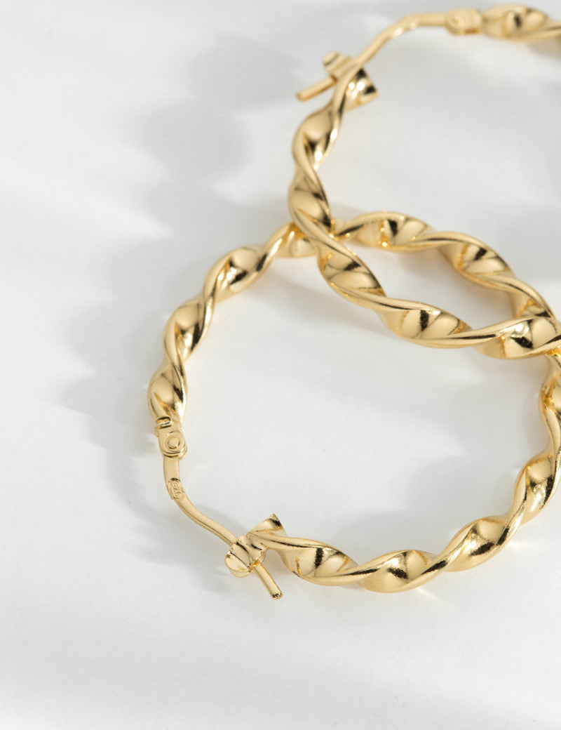 Louise Damas - Grandes Créoles Esméralda – Chérie Chéri Rennes