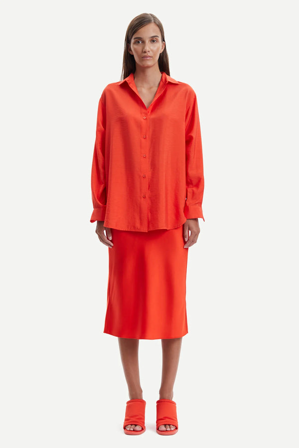 Samsoe samsoe - Agneta skirt 12956 orange.com