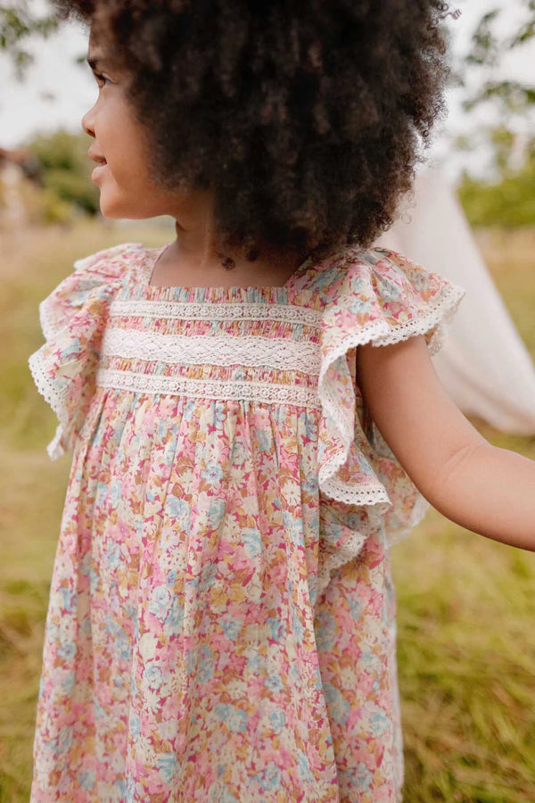Louise Misha - Robe Martine pink sweet pastel