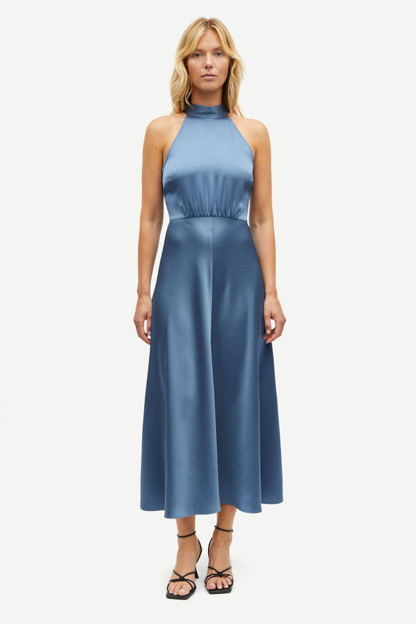 Samsoe Samsoe - RHEO DRESS 12959 - bluefin