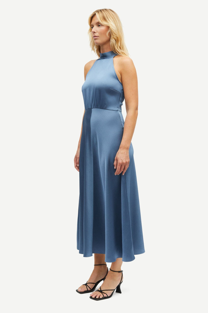 Samsoe Samsoe - RHEO DRESS 12959 - bluefin