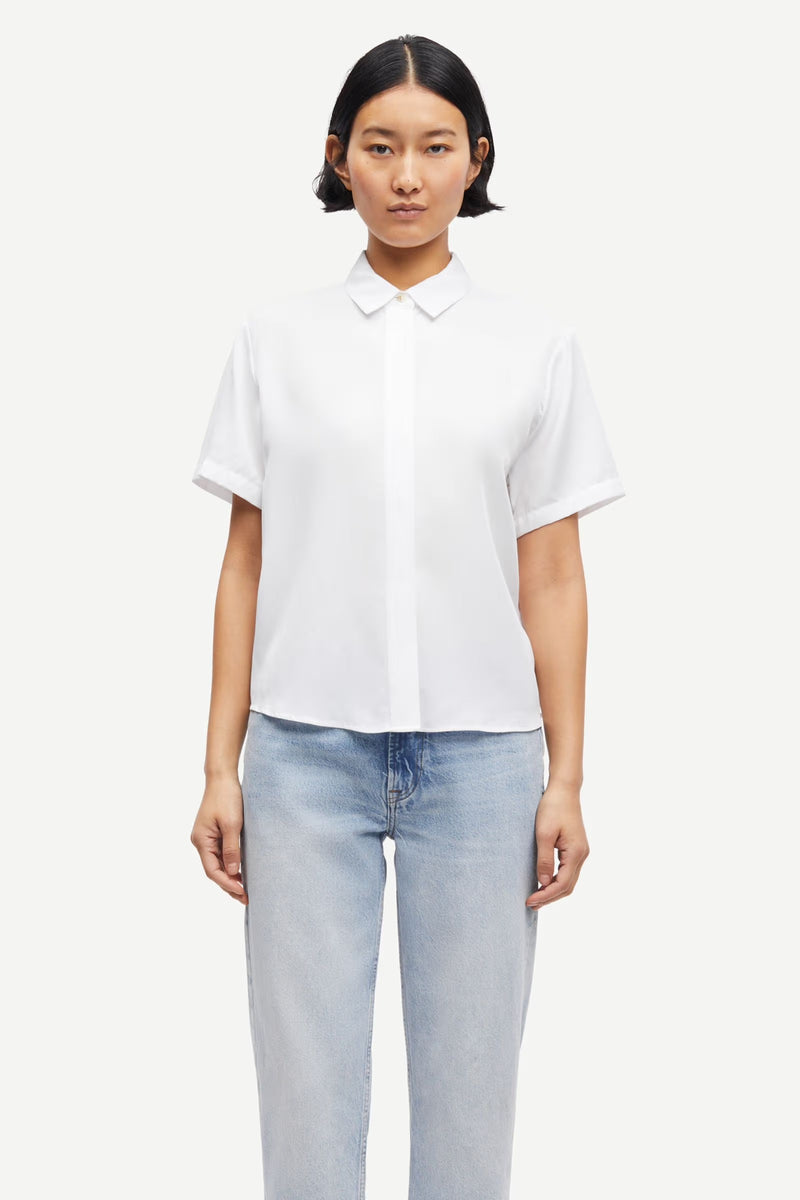 Samsoe Samsoe - Mina SS shirt white