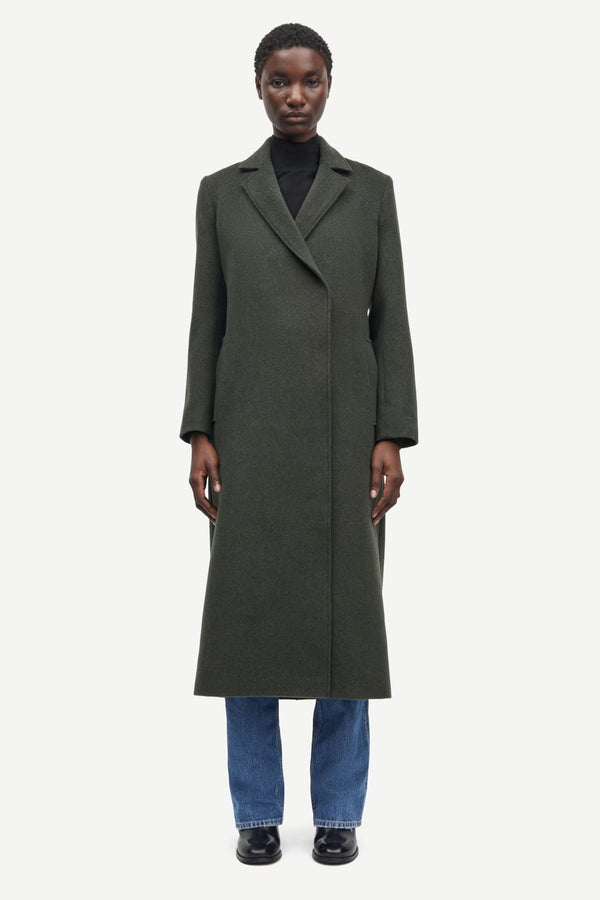 Samsoe samsoe - Astrid Coat 11104 Forest night