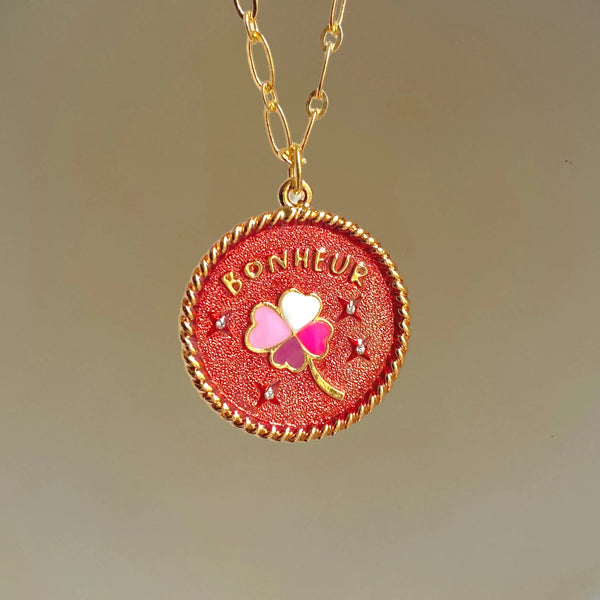 26 juin - Collier bonheur cherry