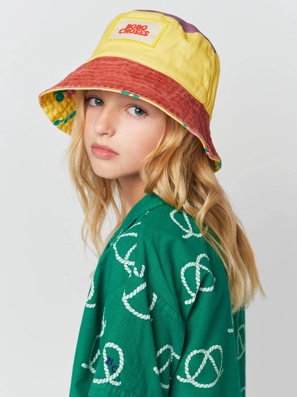 Bobo Choses - Sea Flower reversible hat