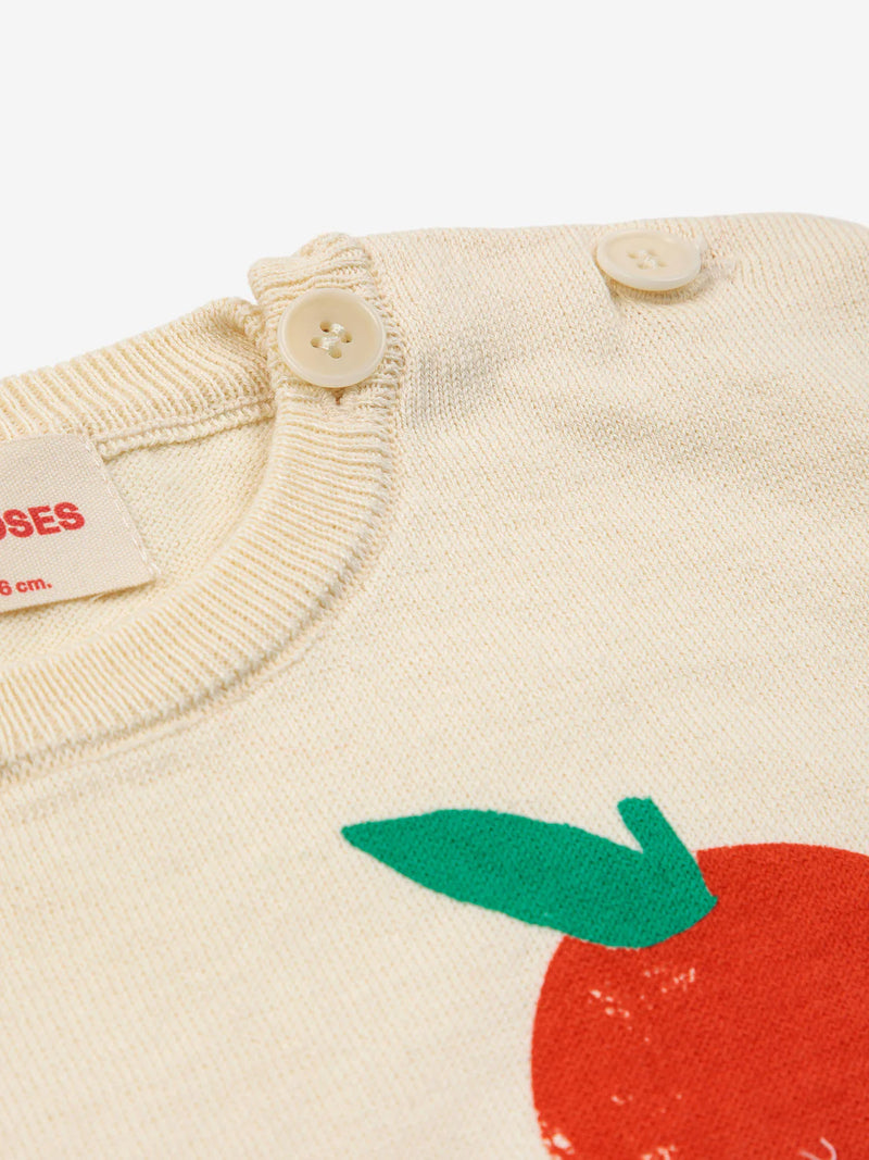 Bobo Choses - Baby tomato knitted T-shirt