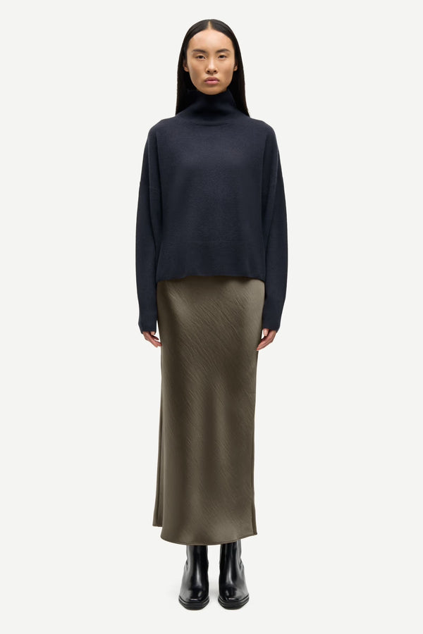 Samsoe Samsoe - Saagneta long skirt Deep Forest