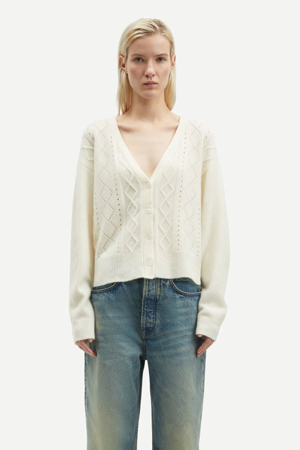 Samsoe Samsoe - Salee Cardigan 15355 clear cream