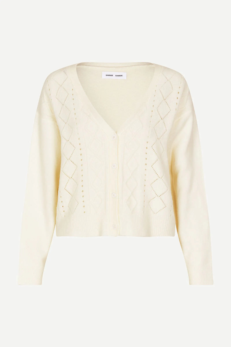 Samsoe Samsoe - Salee Cardigan 15355 clear cream