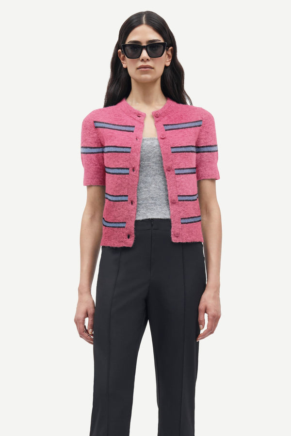 Samsoe Samsoe - SANOURA SS CARDIGAN 15556 - rose wine st