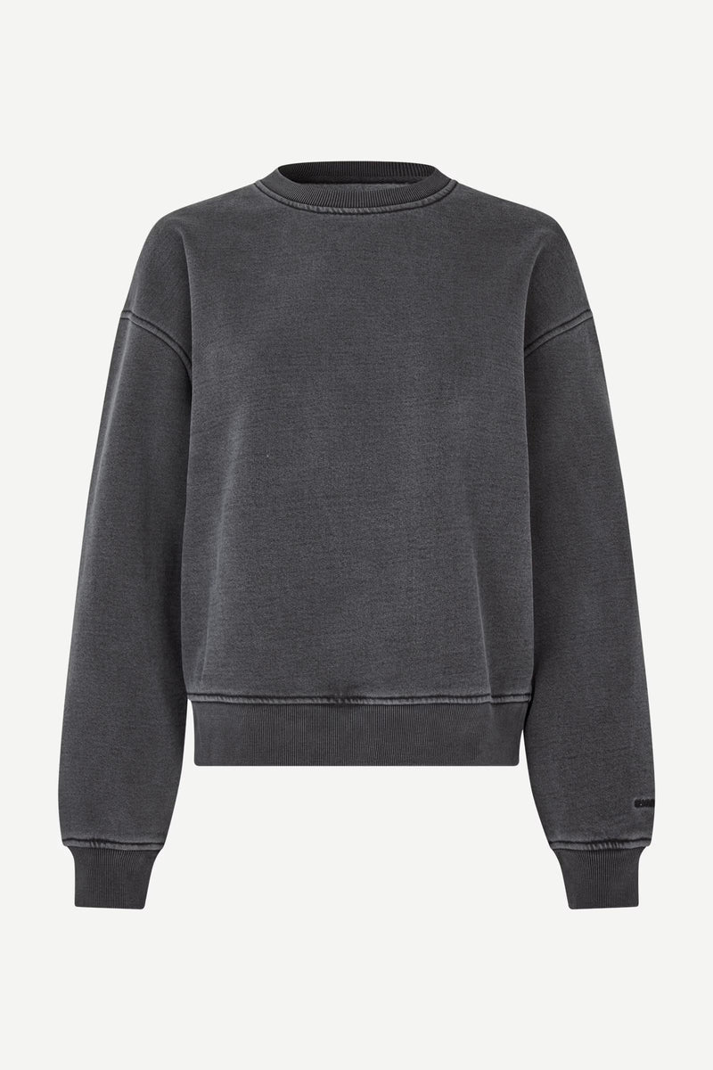 Samsoe Samsoe - Sava sweatshirt charcoal art