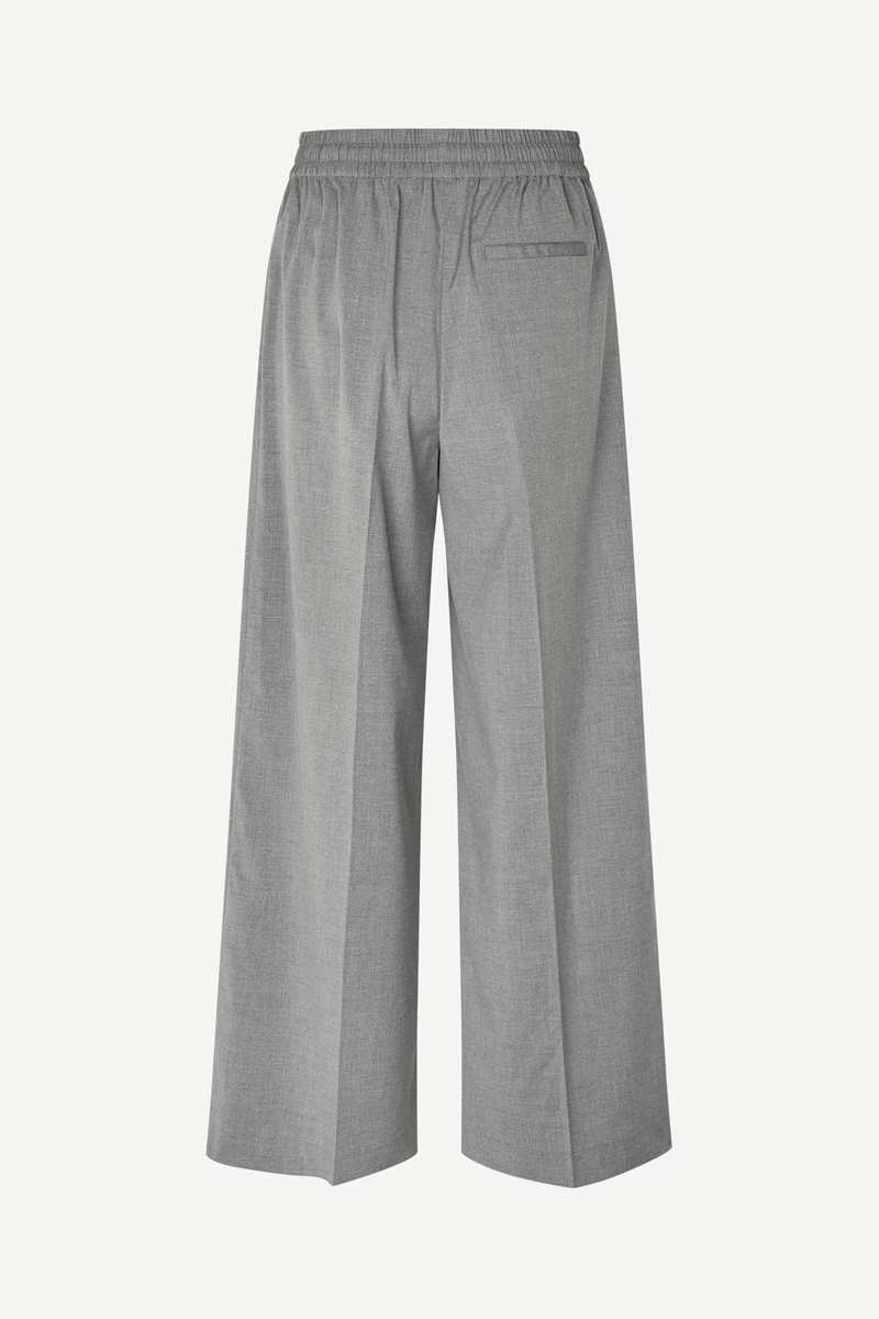 Samsoe Samsoe - Sarila trousers 15145 grey mel - 25.02