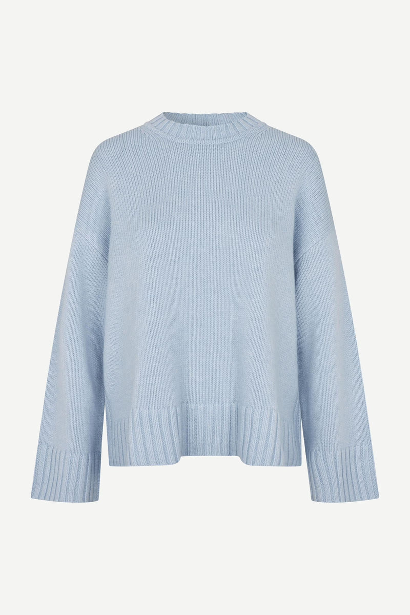 Samsoe Samsoe - Sakeiku sweater 11250 cashmere blue