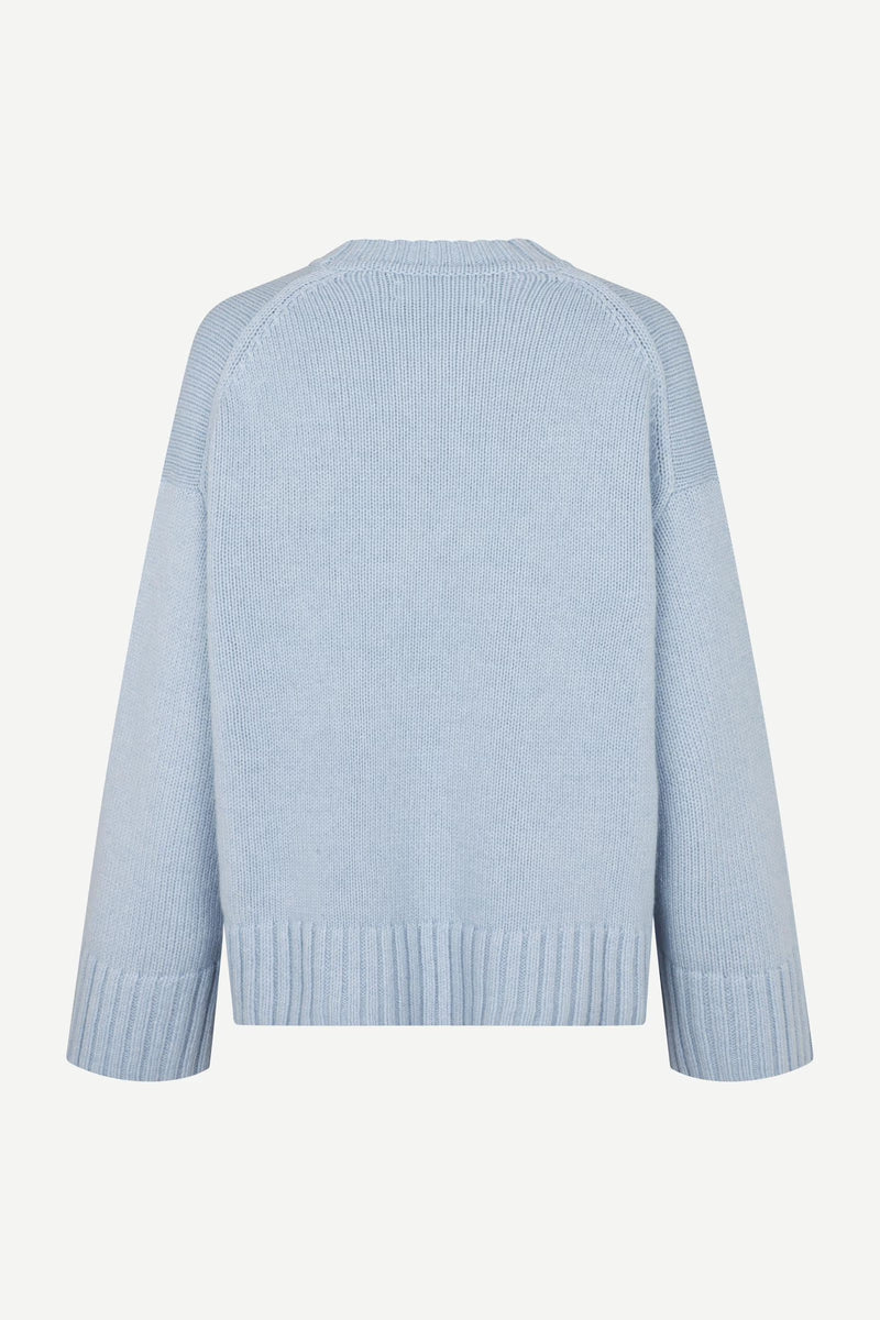 Samsoe Samsoe - Sakeiku sweater 11250 cashmere blue