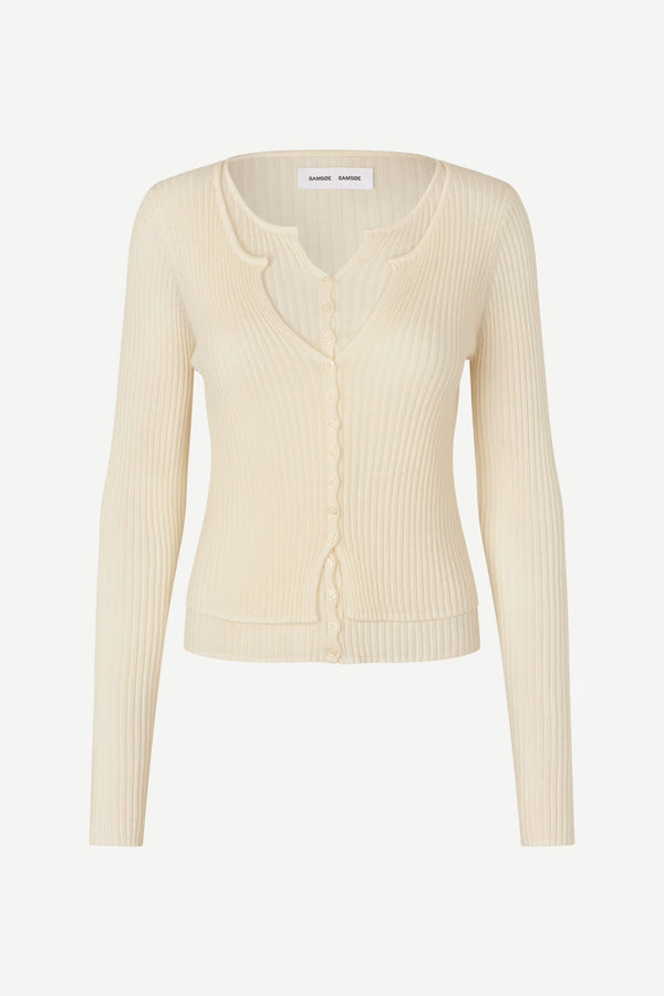 Samsoe Samsoe - Sajose Cardigan clear creme