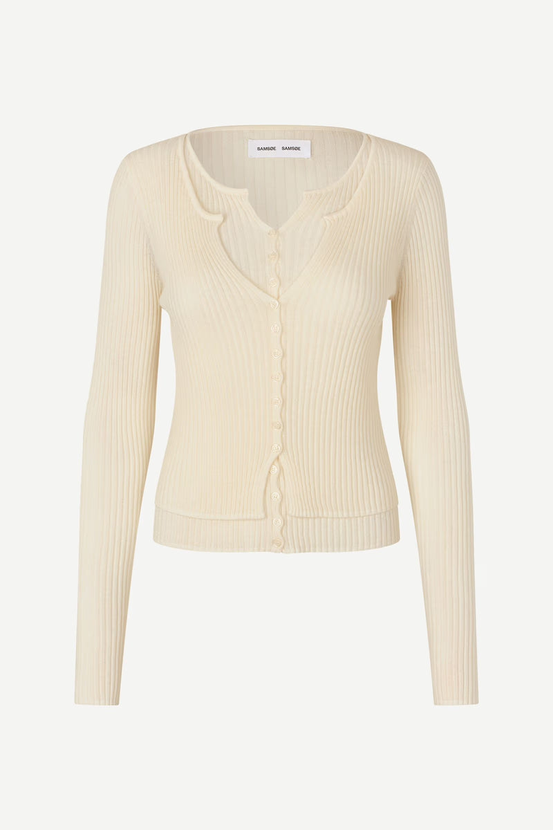 Samsoe Samsoe - Sajose Cardigan clear creme