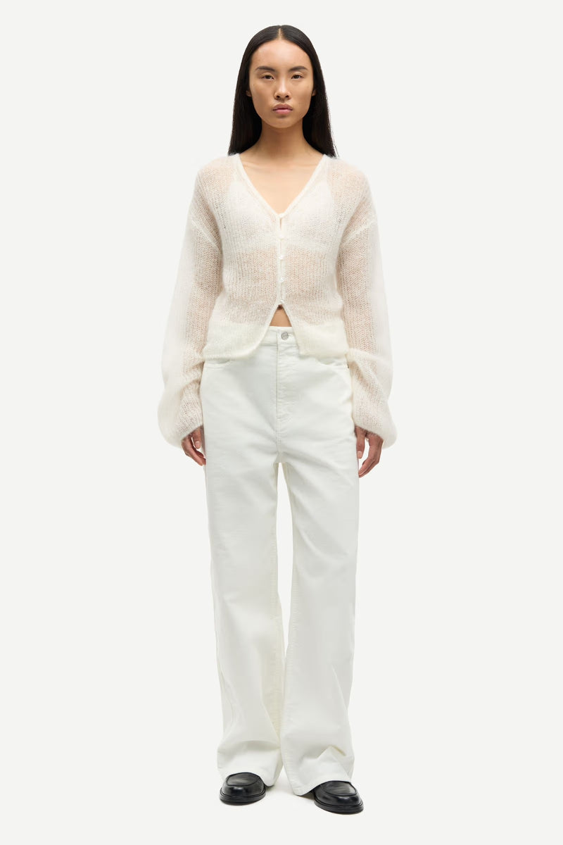 Samsoe Samsoe - Sashelly trousers clear creme