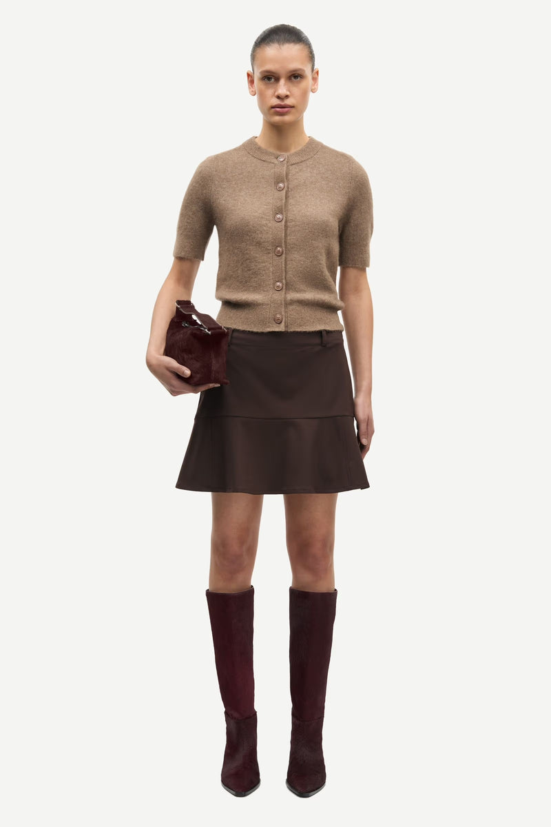 Samsoe samsoe - Sacorla skirt 15547 black coffee