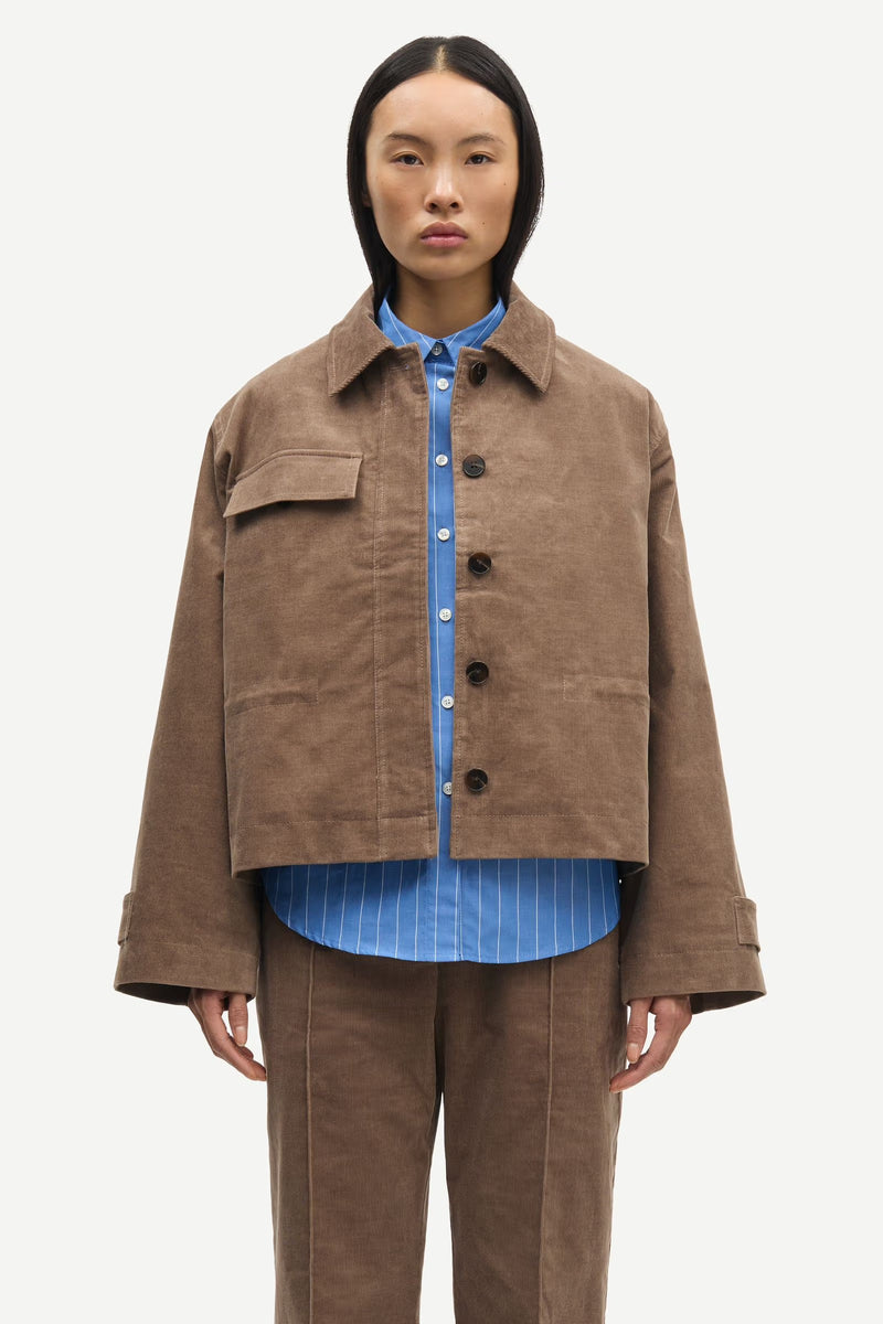 Samsoe Samsoe - salixa jacket 15818 fossil