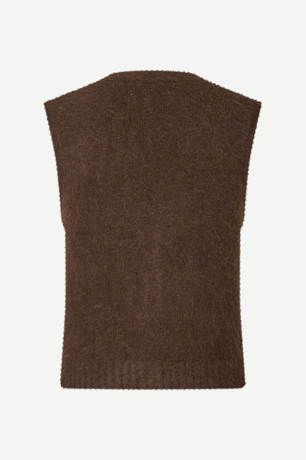 Samsoe Samsoe - sajeanne vest 15425 black coffee