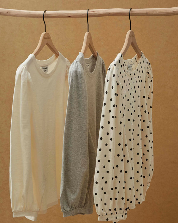 Emile & Ida - T-shirt manches longues coton bio gris
