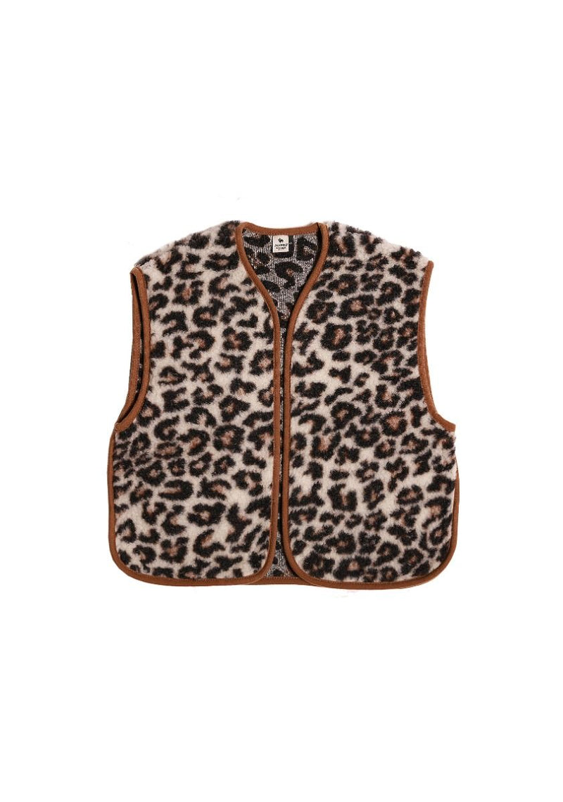 Alwero - Gilet Camino Leopard White