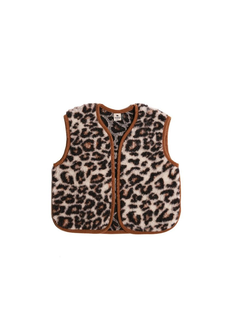 Alwero - Gilet Camino Leopard White