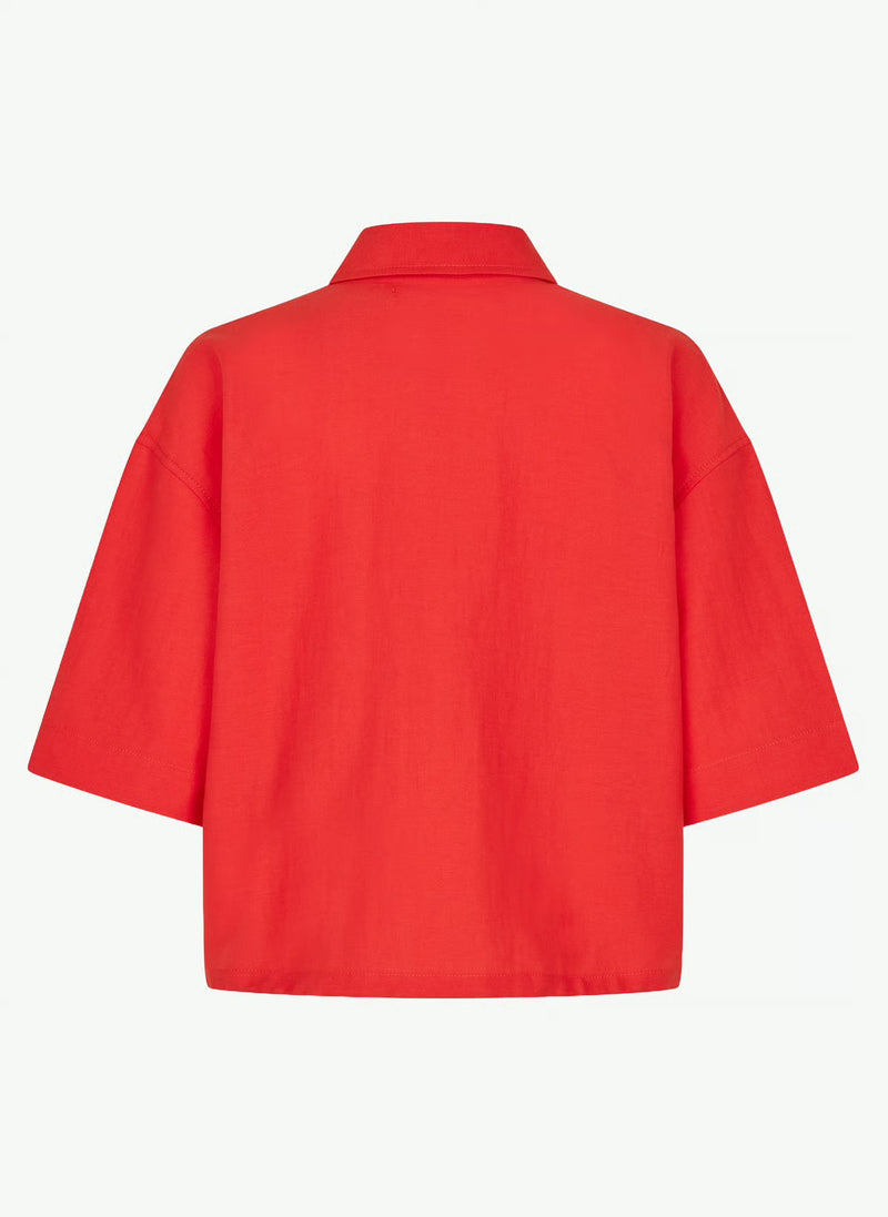 Samsoe Samsoe - Salula Shirt flame scarlet 15665