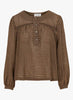 Emile & Ida - Blouse vichy choco
