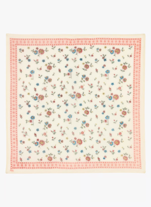 Emile & ida - Foulard brodé 50X50