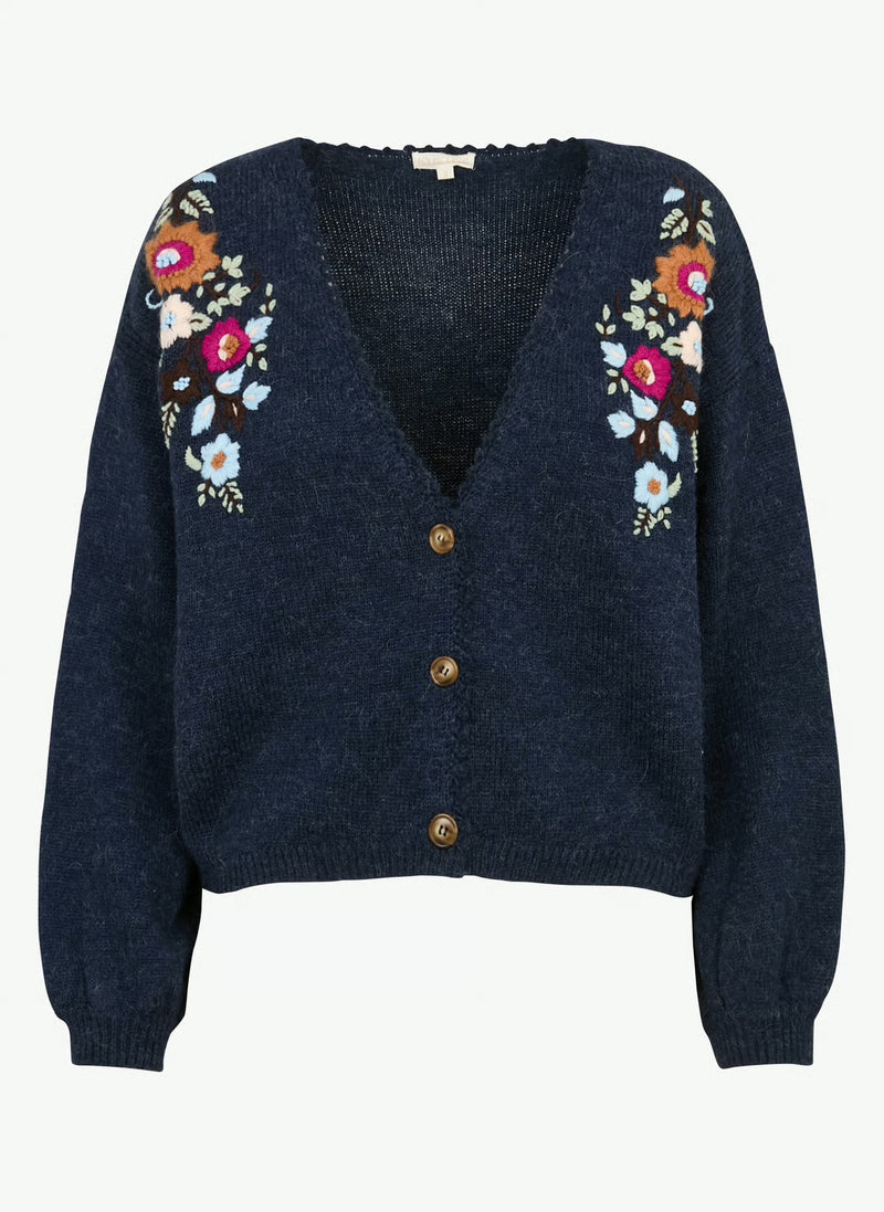 Louise Misha - Cardigan Lunami marine