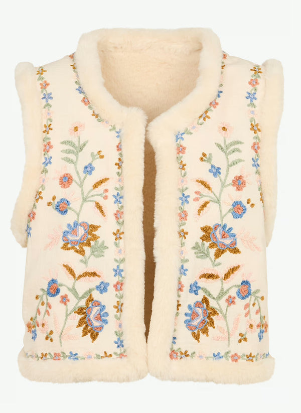 Louise Misha - Veste réversible Renee -  cream