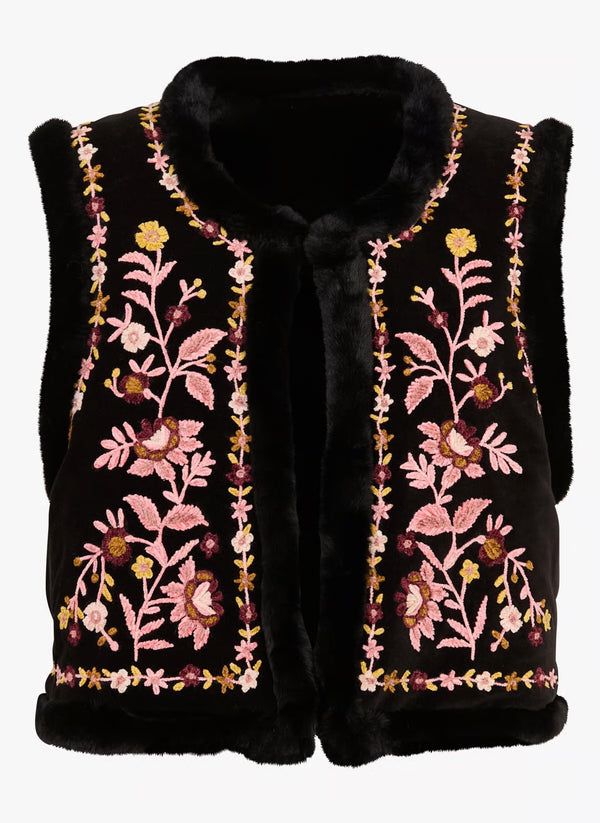 Louise Misha - Veste reversible Rennee - black