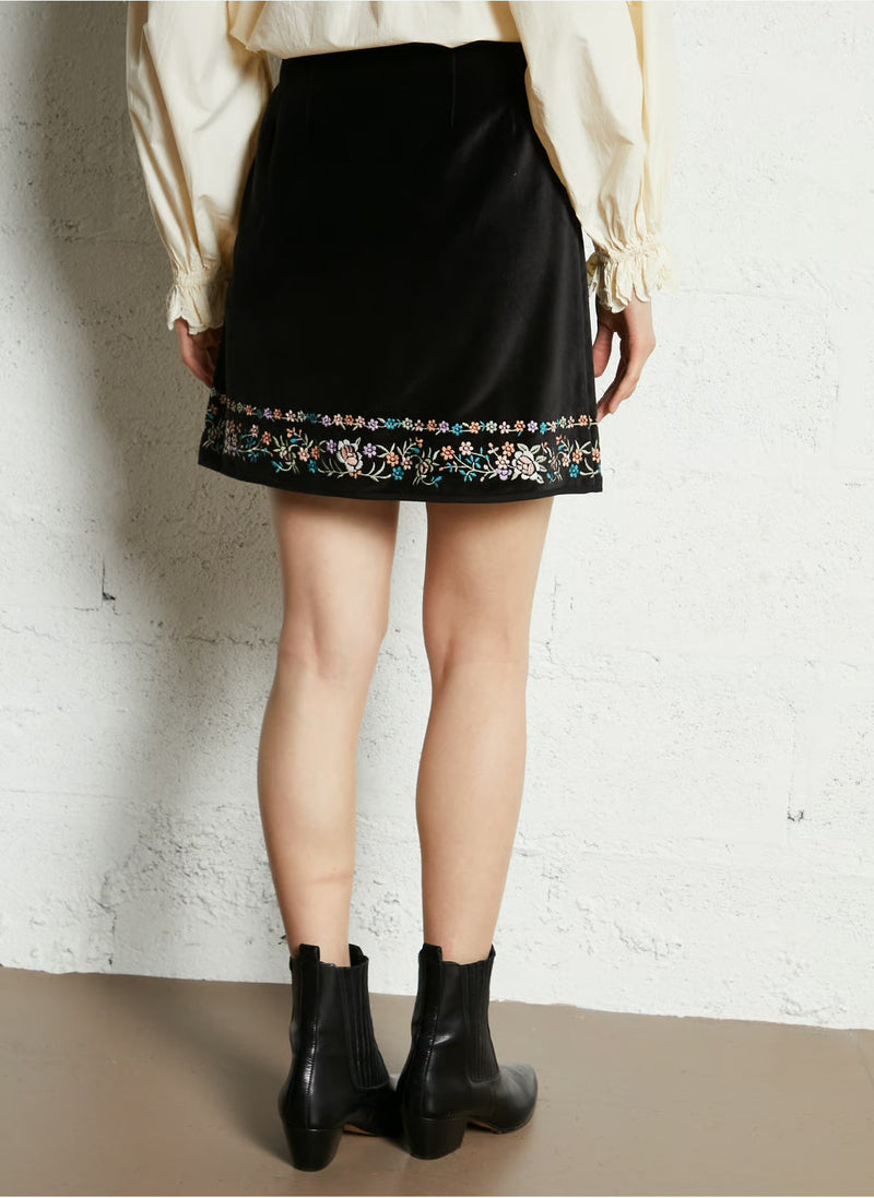 Louise Misha - Jupe Mae - black