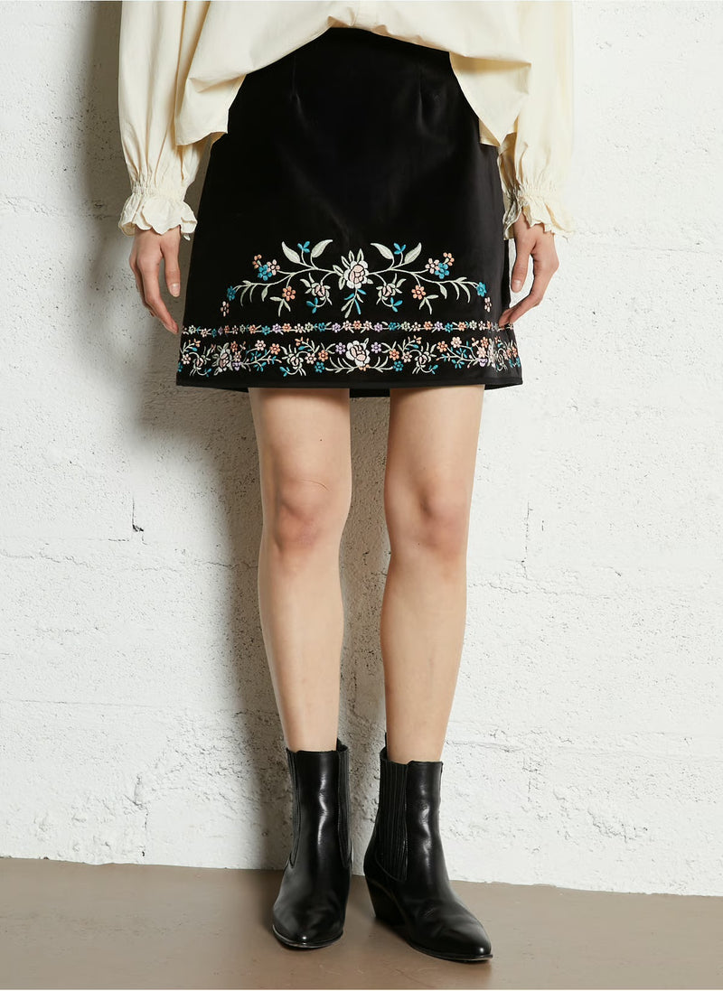 Louise Misha - Jupe Mae - black