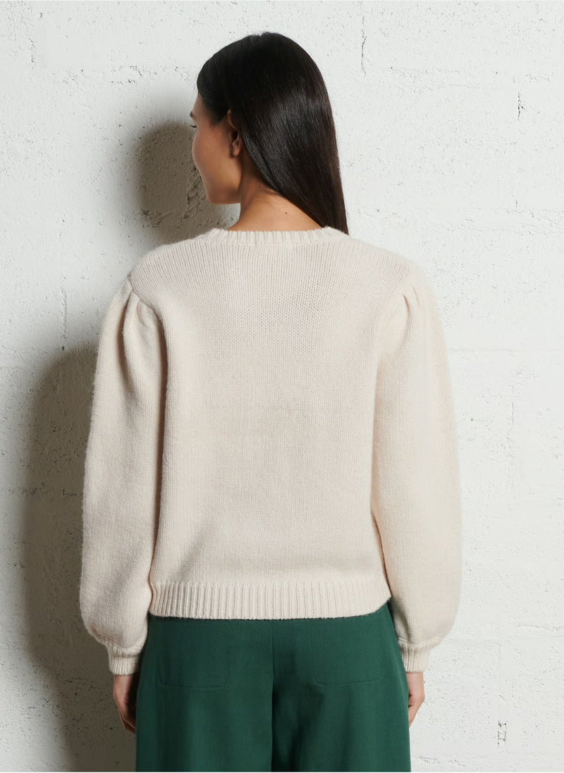Louise Misha - Pull Emine - cream
