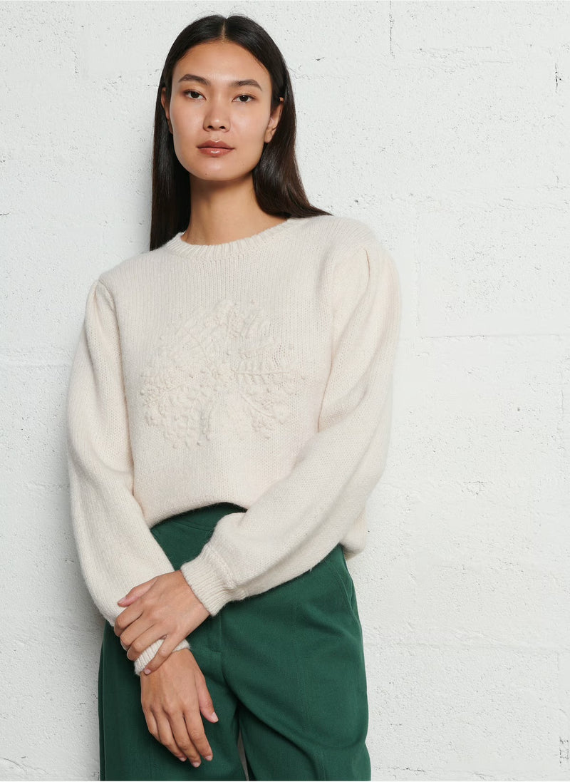 Louise Misha - Pull Emine - cream