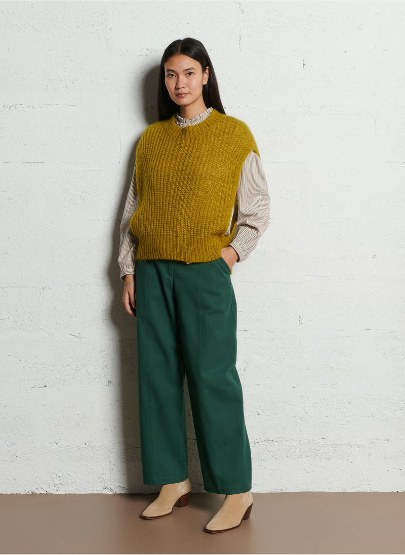 Louise Misha - Pull sans manches Sigou - dusky green