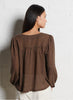 Emile & Ida - Blouse vichy choco