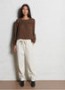 Emile & Ida - Blouse vichy choco