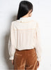 Emile & Ida - Blouse col bordage fleur brodé