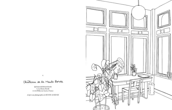 Zoé de las Cases - Carnet de coloriage Hôtels