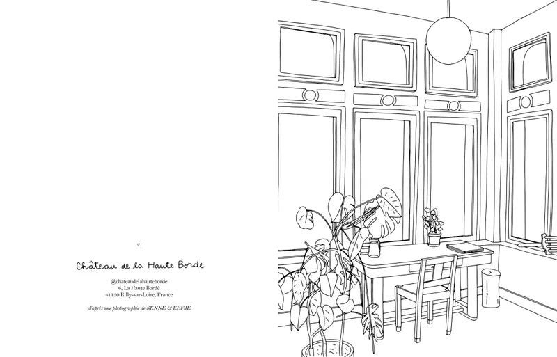 Zoé de las Cases - Carnet de coloriage Hôtels