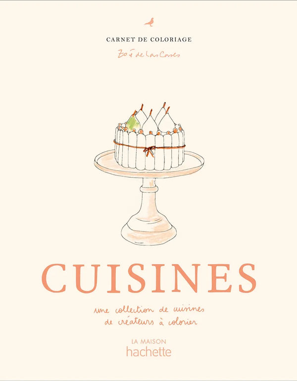 Zoé de las Cases - Carnet de coloriage Cuisines