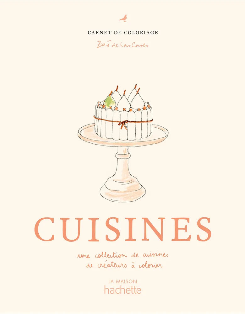 Zoé de las Cases - Carnet de coloriage Cuisines