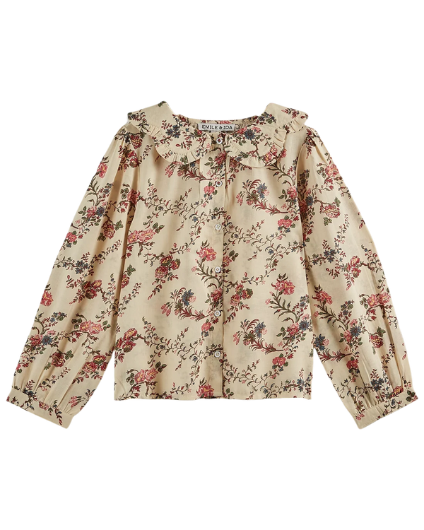 Emile & Ida - Blouse orchid écru