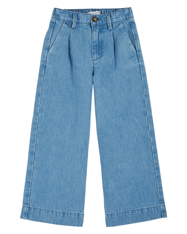 Emile & Ida - Pantalon large denim