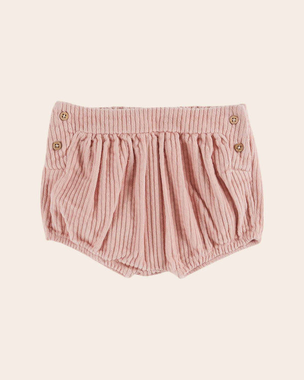 Emile & Ida - Bloomer velours cotelé rose